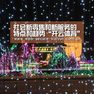 社会新零售和新服务的特点和趋势“开云体育”(图3) 开云体育